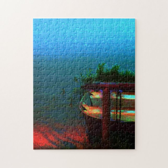 Rusty boat puzzle (Vertical)