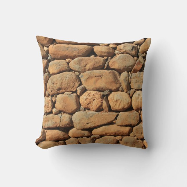Rusty Bown Stone Pillow (Front)