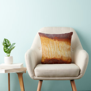 Rusty Corrosion Abstract Design Cushion