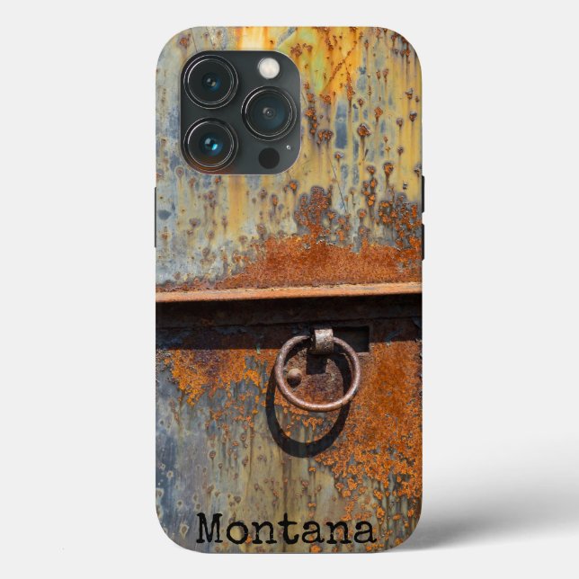 Rusty Door Custom Name Case-Mate iPhone Case (Back)