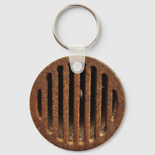 Rusty Drain Key Ring (Front)
