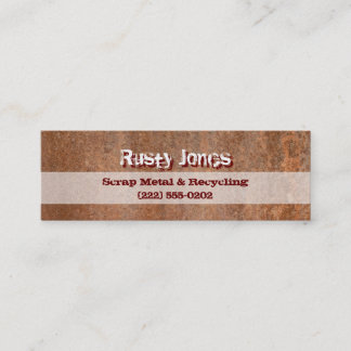 Rusty Edge Calling Card