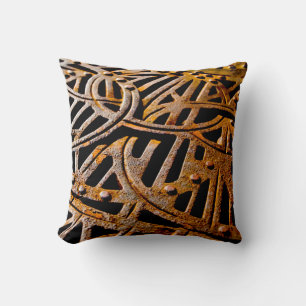 Rusty Grate Cushion