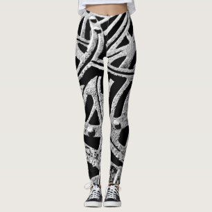 Rusty Grate in Grey Leggings
