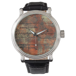Rusty Iron Wall Clock Watch