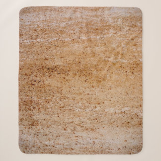 Rusty iron wall, texture detail. sherpa blanket