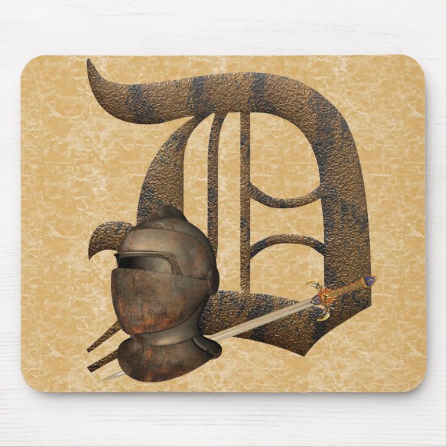 Rusty Knights Initial D Mouse Pad (Front)