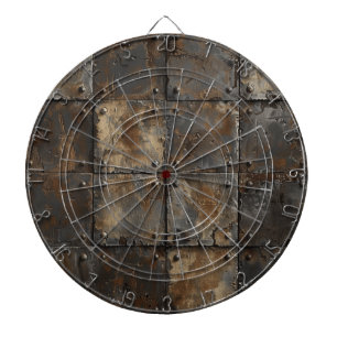 Rusty Metal Dartboard