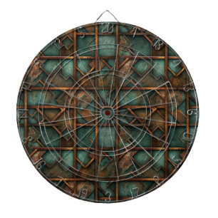 Rusty Metal Dartboard