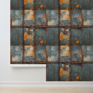 Rusty Metal Industrial Wallpaper
