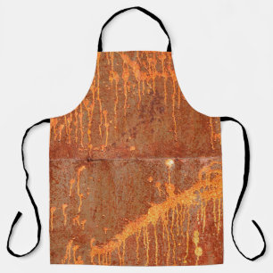 rusty metal panel texture background apron