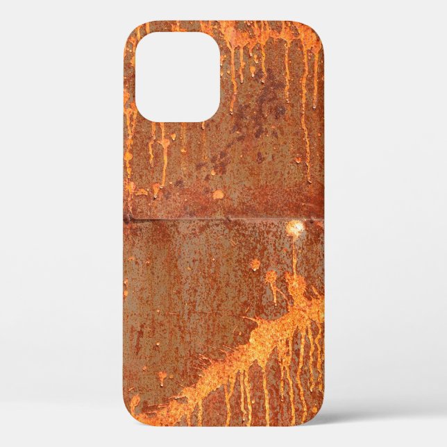 rusty metal panel texture background Case-Mate iPhone case (Back)