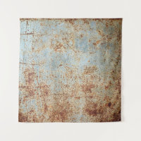 Rusty metal panel, textured background