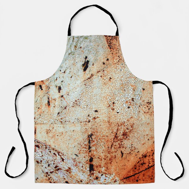 Rusty metal surfaceabstract, aging, home decor, bu apron (Front)