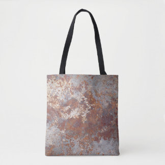 Rusty Metal Texture Background Tote Bag