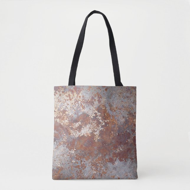 Rusty Metal Texture Background Tote Bag (Front)