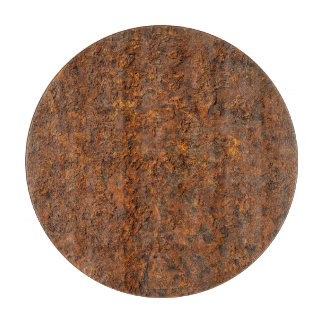 Rusty Metal: Textured Iron Aesthetics. Cutting Board