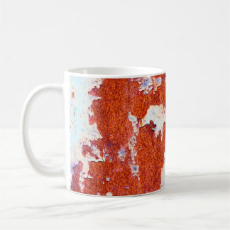 Rusty metal texturegrunge, textured, abstract, age coffee mug