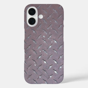 Rusty Metal Tread Plate iPhone 16 Case