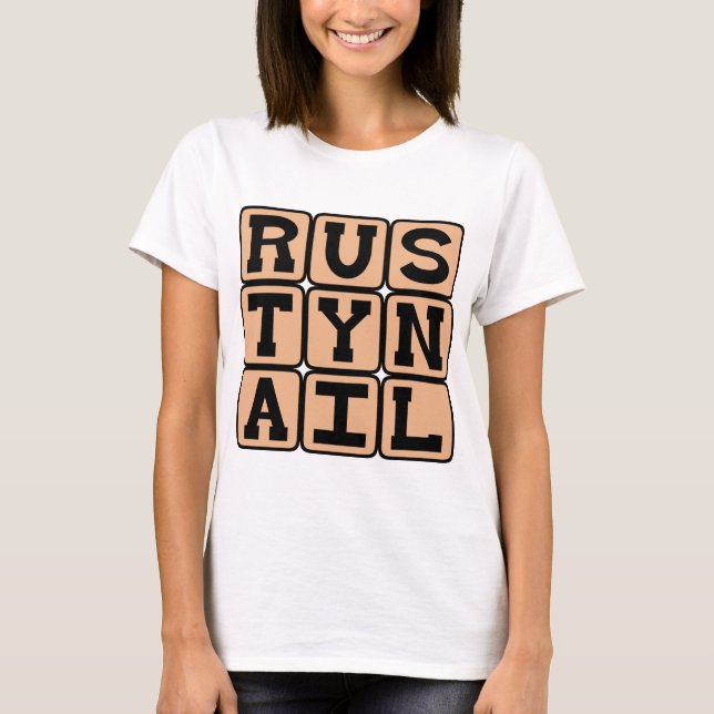 Rusty Nail, Cocktail T-Shirt (Front)
