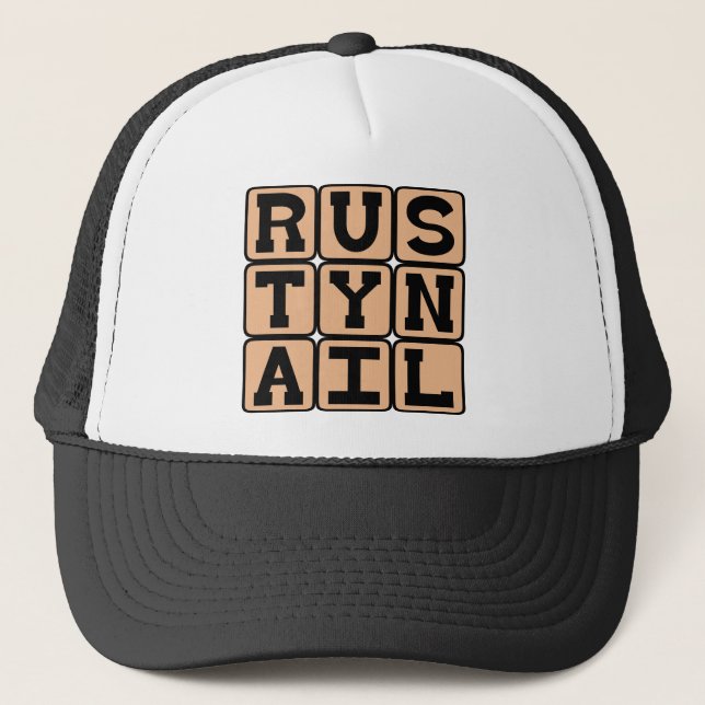 Rusty Nail, Cocktail Trucker Hat (Front)