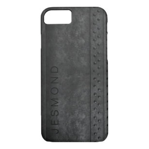 Rusty Old  Grunge Metal Steel - Add your name Case-Mate iPhone Case