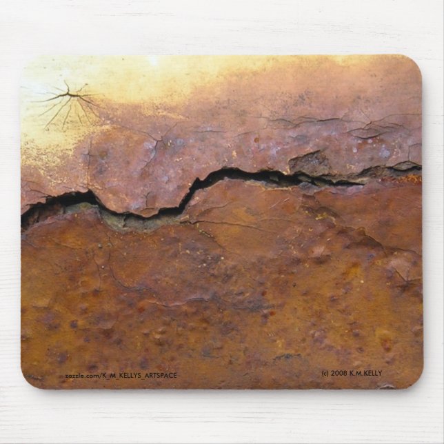 RUSTY OLD MOUSEPAD. MOUSE PAD (Front)