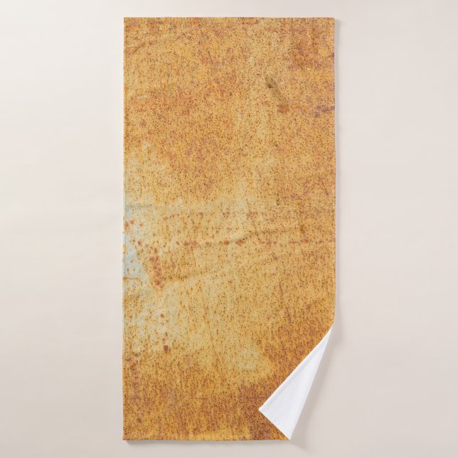 rusty pattern and backgroundabstract,aged,art,back bath towel (Bath Towel)