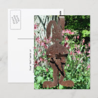 Rusty Rabbit Flower Garden Photography