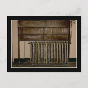 Rusty Radiator (Room Heater) at Alcatraz Prison Postcard