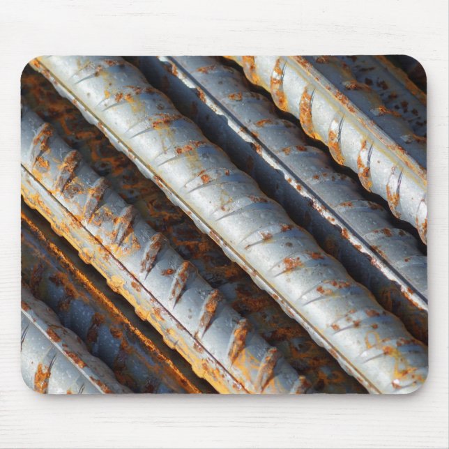 Rusty Rebar Mousepad (Front)