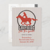 Rusty Red Last Ride For The Bride