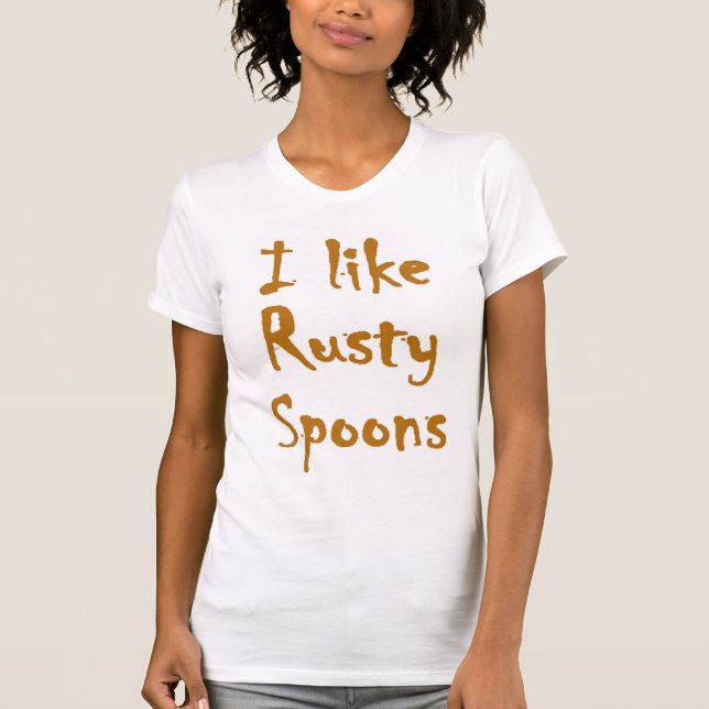 Rusty Spoons T-Shirt (Front)
