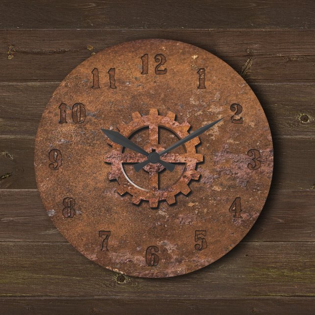 Rusty Steampunk Clock (Creator Uploaded)