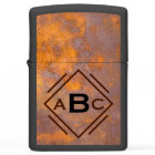Rusty Steel Monogram