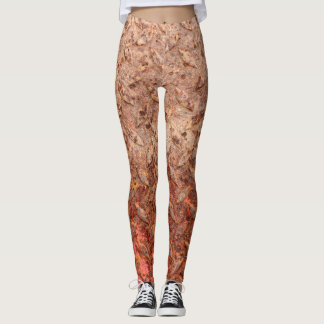 Rusty steel plate, grungy metal texture. leggings