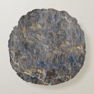 RUSTY STONE ROUND CUSHION