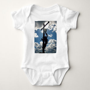 Rusty the Lineman Baby Bodysuit