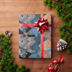 Rusty The Possum Abstract Photographic Art Wrapping Paper