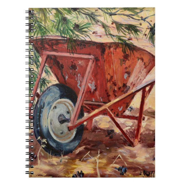 Rusty Wheelbarrow 2009 Notebook (Front)