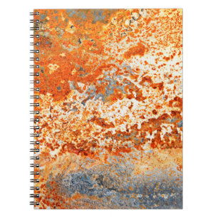 Rusty Zinc grunge background Notebook