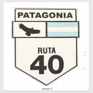 Ruta 40 Custom-Cut Vinyl Sticker
