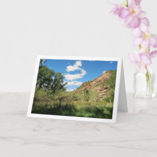 Ruta del Agua, Chelva Skyline, Valencia, Spain Card