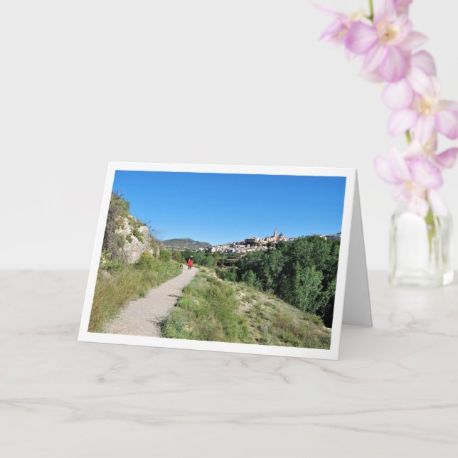 Ruta del Agua, Chelva, Valencian, Spanish Card (Orchid)