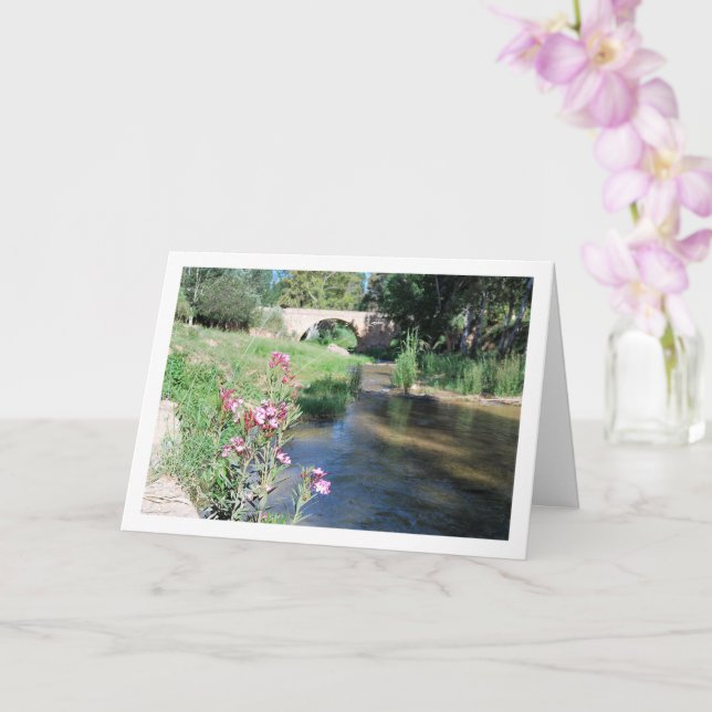 Ruta del Agua Floral Portrait, Chelva, Valencia Card (Orchid)