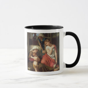 Ruth and Naomi, 1859 (oil on canvas) Mug