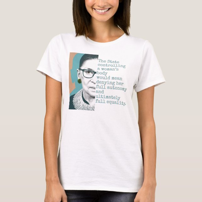 Ruth Bader Ginsberg - Equal Rights T-Shirt (Front)