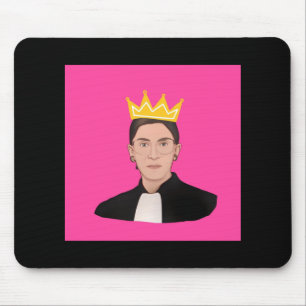 Ruth Bader Ginsberg  RBG  Poster Mouse Pad