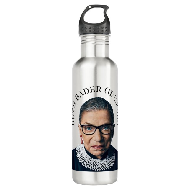 Ruth Bader Ginsburg  710 Ml Water Bottle (Front)