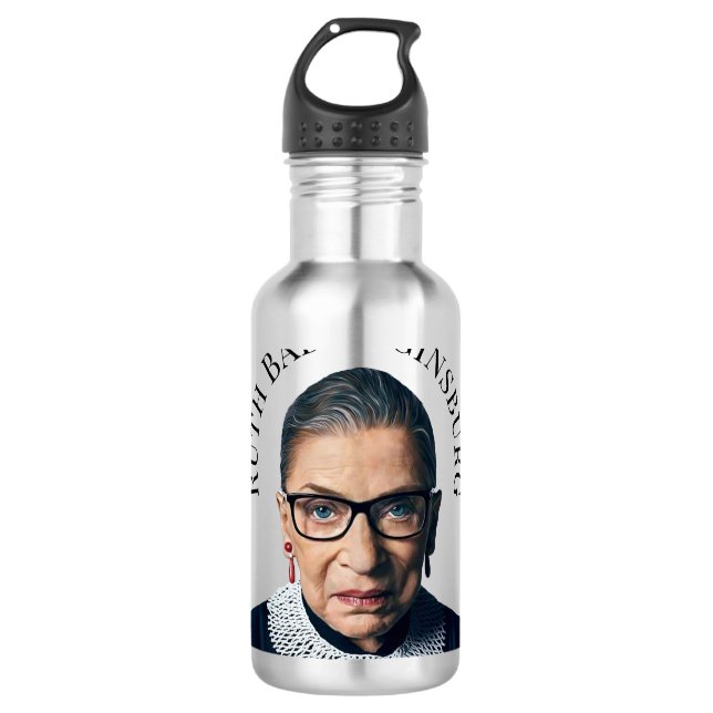 Ruth Bader Ginsburg  710 Ml Water Bottle (Front)